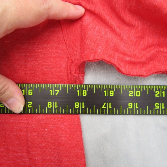 Men's Red Heather LRG 20 Stack Logo Graphic Tee T-Shirt Small Short Sleeve - Picture 5 of 8